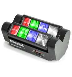 BEAMZ MHL820 Doble Hélice 8x3W RGBW LED DMX
