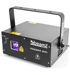 Beamz Pro Pandora 1200 TTL | Láser RGB 1W DMX ILDA