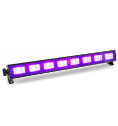 BEAMZ BUV93 | Barra LED UV 8×3W luz negra