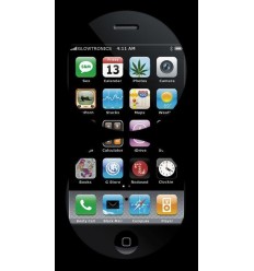 Glowtronics Classic iPhone Slipmats | Pareja DJ