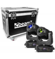 Beamz Pro IGNITE180S – 2 Cabezas Móviles + Flightcase