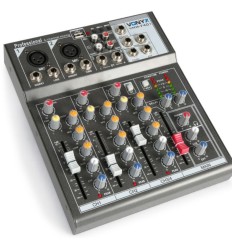 VONYX VMM-F401 · Mezclador directo 4 canales USB 2
