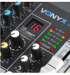Vonyx VMM-K602 Mezclador Directo 6 Canales DSP 2