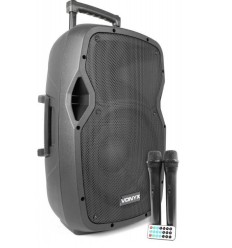 Vonyx AP1200PA Altavoz Portátil 12" 600W BT MP3
