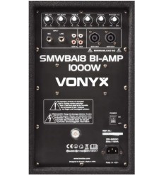 Vonyx SMWBA18 Subwoofer Biamplificado 18" 1000W 2