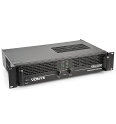 VONYX VXA-1200 II Amplificador 2×600 W Rack 19"