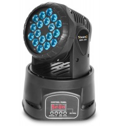 BeamZ MHL108 Wash | Cabeza Móvil 18x3W RGB DMX 2