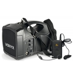 Vonyx ST012 Megáfono Inalámbrico UHF con Batería