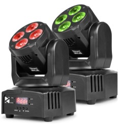 Beamz MHL36 Pack 2 Cabezas Móviles + Maleta | 150.532 2