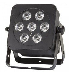 JBSystems Foco LED Plano 6 en 1 RGBWA+UV DMX