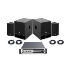 JBSystems VIBE-10 + SUB-18 1200W | Pack PA Completo