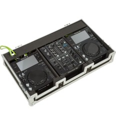 WALKASSE WMCD-10GLII | Maleta DJ 2 CDJ + Mixer 10" 2