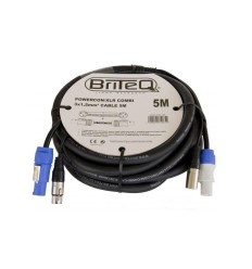 Briteq Cable PowerCon/XLR Combi 3x1,5mm² 5M 2