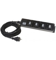 BRITEQ MULTISOCKET4PRO-G-5M | Regleta 4 tomas 16A