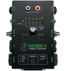 Mackie MTEST-1 | Comprobador de cables profesional