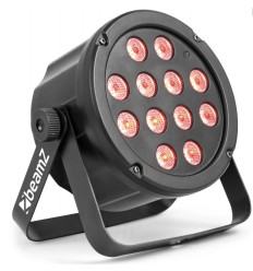 Beamz PAR Plano 35 | Foco LED RGB DMX 12×3W