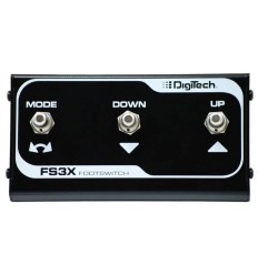 DigiTech FS3X – Conmutador de pie 3 botones