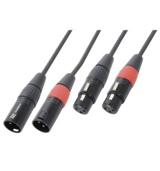 PD CONNEX CX60-6 Cable Dual XLR Macho-Hembra 6 m 2