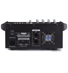 Vonyx AM5A – Mezcladora Activa 5 Ch 2×500 W BT/USB 2
