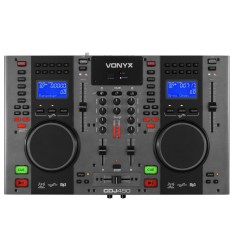 Vonyx CDJ450 – Reproductor doble CD/USB con mezclador