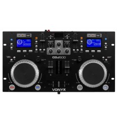 Vonyx CDJ500 172.810 – Doble Reproductor con Amplificador