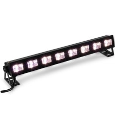 Beamz BUVW83 Barra LED UV y Blanco Cálido 8×3W 2