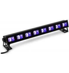 Beamz BUVW83 Barra LED UV y Blanco Cálido 8×3W