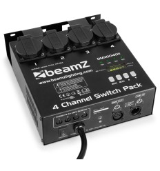 Beamz 154.029 Panel Interruptores DMX512 4 Canales