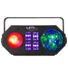 Beamz LEDWAVE 153.683 – Efecto LED Jellyball y UV 2