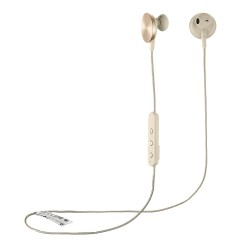 I.AM+ Buttons BT Headphones Gold | In-Ear Bluetooth