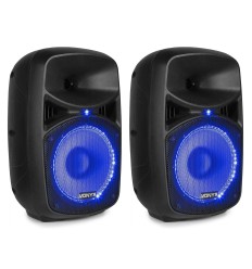 VONYX VPS082A Pack PA 8" 400W BT+USB+Micro 2