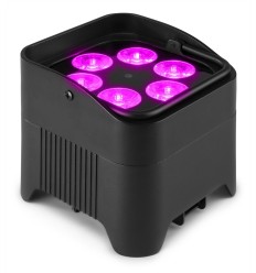 Beamz BBP96S Foco PAR LED con Batería | UV DMX 2