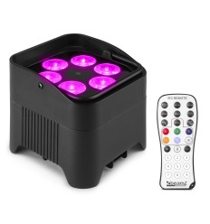 Beamz BBP96S Foco PAR LED con Batería | UV DMX