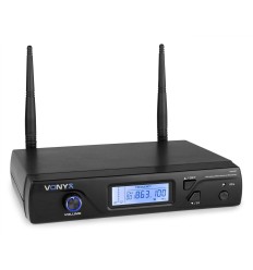 VONYX WM61B Micrófono Inalámbrico UHF 16 CH 2