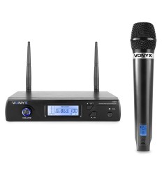 VONYX WM61 – Micrófono Inalámbrico UHF 16 Canales