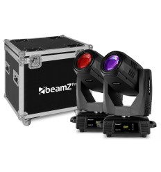 Beamz Pro 150.398 Par Cabezas Móviles Tiger 17R + Flightcase