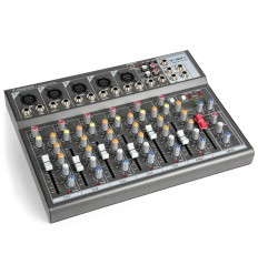 Vonyx VMM-F701 Mesa Mezcla 7 Canales con USB y Eco 2