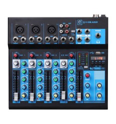 OQAN Mixer Q5 MK2 USB | Mesa de mezclas 5 canales