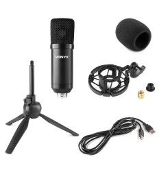Vonyx CM300B · Micrófono USB de condensador 2