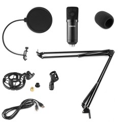 VONYX CMS300B – Micrófono USB Estudio Kit 2
