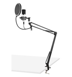 Vonyx CMS300W · Micrófono Estudio USB Blanco