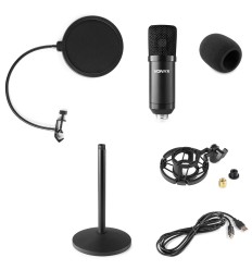 Vonyx CMTS300 – Micrófono USB de Estudio con Kit 2