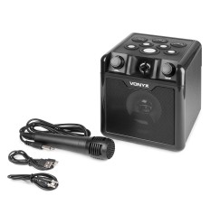 VONYX SBS50B-DRUM Altavoz Karaoke con Drum Pads