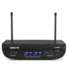Vonyx WM82C 179.215 – Micro Inalámbrico UHF 2 Canales 2
