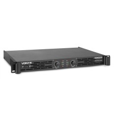 VONYX VDA500 Amplificador Estéreo 2×250W Clase D