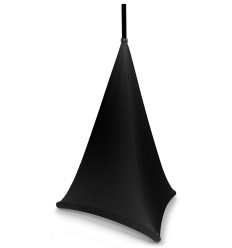 BEAMZ LSS07B Cobertor Trípode Altavoz Negro