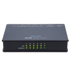 MOTU AVB Switch | Conmutador de red AVB Gigabit
