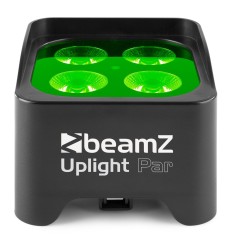 Beamz BBP90 – Foco PAR Uplight a Batería RGB-UV 2