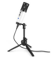 Vonyx CM320W | Micrófono USB Condensador Blanco