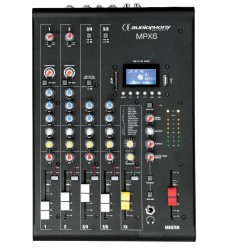AUDIOPHONY MPX6 | Mesa de mezclas 6 canales